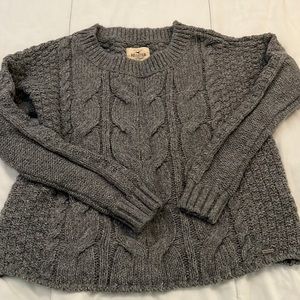 Gray Hollister sweater. Worn once